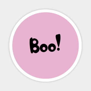 Boo lettering Magnet